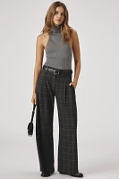 Maeve Printed Wide-Leg Trousers