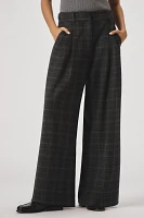 Maeve Printed Wide-Leg Trousers