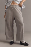 The Izzie Relaxed Pull-On Barrel Pants by Pilcro: Knit Edition