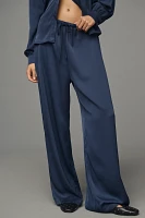 Exquise Aura Satin Pull-On Pants