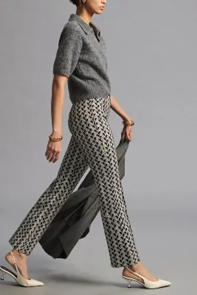 The Margot Kick-Flare Cropped Pants by Maeve