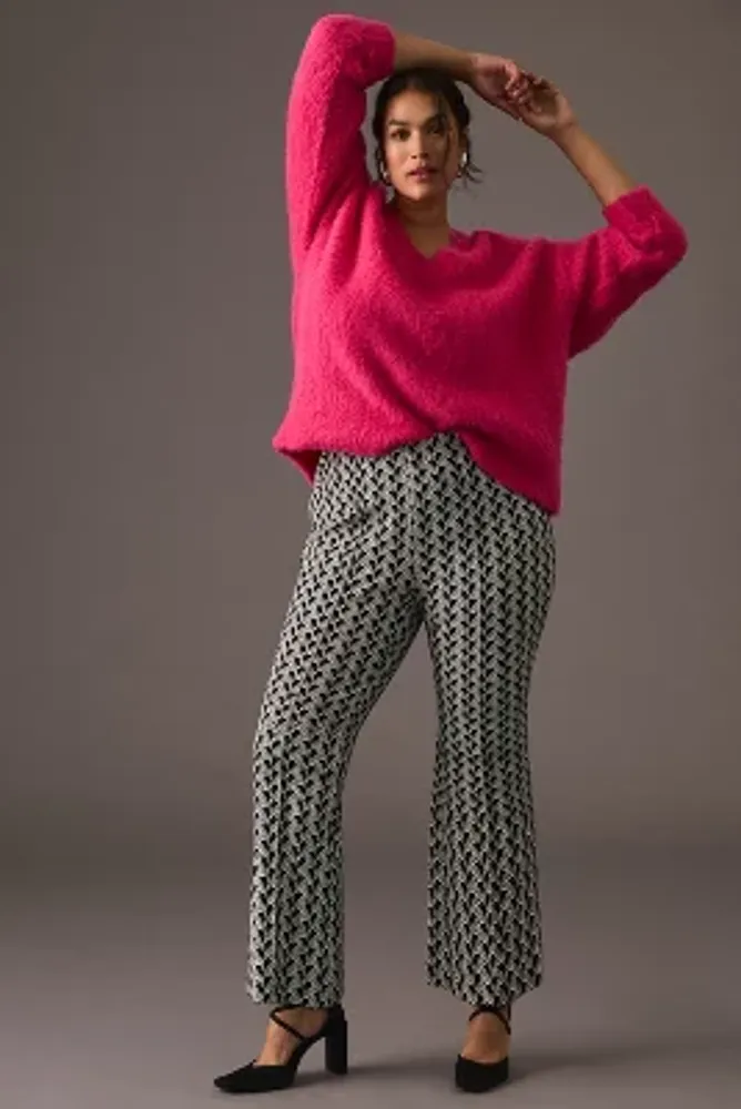 The Margot Kick-Flare Cropped Pants by Maeve