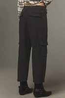 Pilcro Slim Linen Beach Cargo Pants