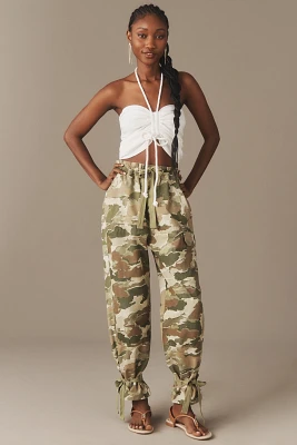 Pilcro Camo Paperbag Pants