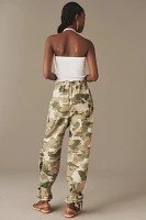 Pilcro Camo Paperbag Pants