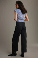 The Izzie Relaxed Pull-On Barrel Pants by Pilcro