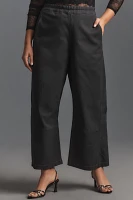 The Izzie Relaxed Pull-On Barrel Pants by Pilcro