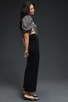 The Colette Cropped Wide-Leg Pants by Maeve: Corduroy Edition