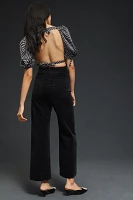 The Colette Cropped Wide-Leg Pants by Maeve: Corduroy Edition