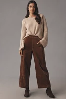 The Izzie Relaxed Pull-On Barrel Pants by Pilcro: Corduroy Edition