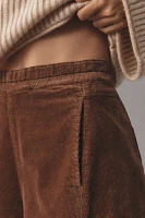 The Izzie Relaxed Pull-On Barrel Pants by Pilcro: Corduroy Edition