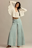 By Anthropologie Shine Corduroy Palazzo Pants