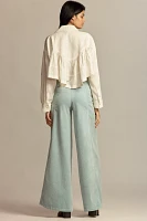 By Anthropologie Shine Corduroy Palazzo Pants