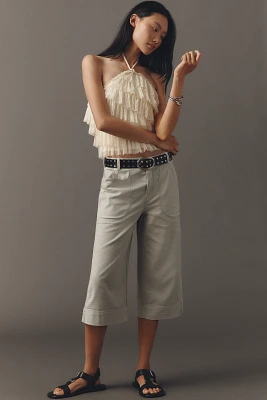 Pilcro Cropped Utility Pants