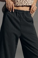 The Izzie Relaxed Pull-On Barrel Pants by Pilcro: Jacquard Edition