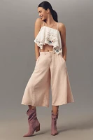 Pilcro Linen Blend Culottes