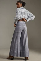 Pilcro Ultra-Wide-Leg Carpenter Rave Pants