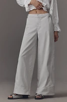 Pilcro Mid-Rise Curve Wide-Leg Pants