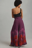 Farm Rio x Anthropologie Floral Wide-Leg Pants