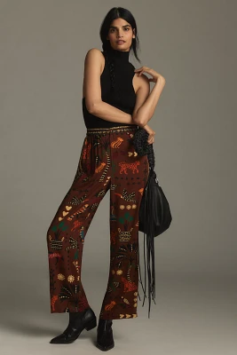 Farm Rio x Anthropologie Printed Wide-Leg Pants