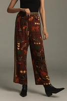 Farm Rio x Anthropologie Printed Wide-Leg Pants