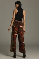 Farm Rio x Anthropologie Printed Wide-Leg Pants