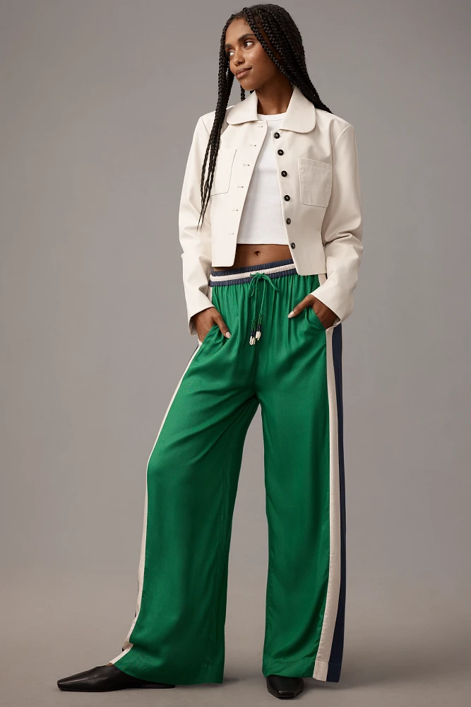 Farm Rio x Anthropologie Twill Trackpants