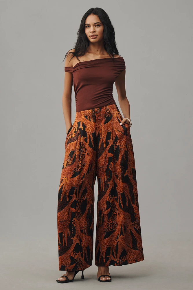 Farm Rio x Anthropologie Wide-Leg Pants