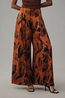 Farm Rio x Anthropologie Wide-Leg Pants