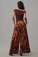 Farm Rio x Anthropologie Wide-Leg Pants