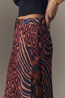 Farm Rio x Anthropologie Mixed-Print Wide-Leg Pants