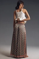 Farm Rio x Anthropologie Tropical Pleated Wide-Leg Pants