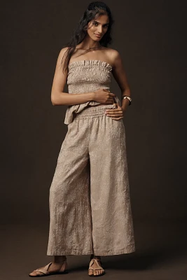 The Somerset Jacquard Pull-On Pants