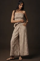 The Somerset Jacquard Pull-On Pants
