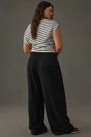 The Avery Elastic-Back Trousers by Maeve