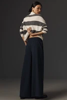 Maeve Wide-Leg Menswear Pants