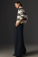 Maeve Wide-Leg Menswear Pants