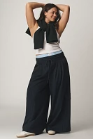 Maeve Wide-Leg Menswear Pants