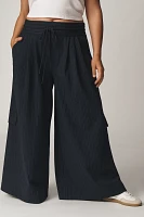 Maeve Wide-Leg Menswear Pants