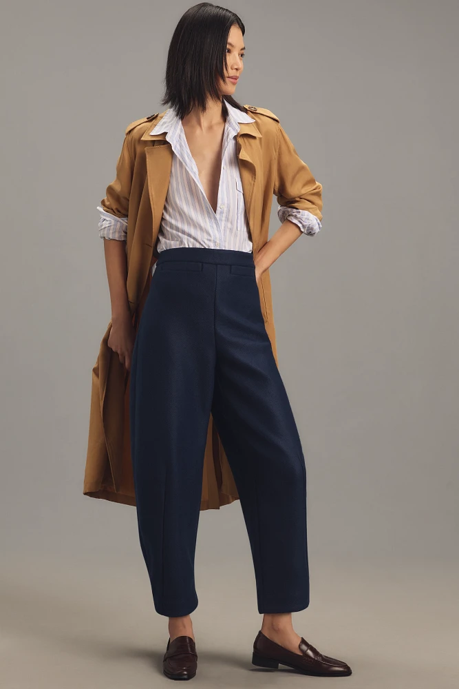 Maeve Soft Draped Jodhpur Pants