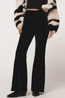 By Anthropologie Chenille Flared Trousers