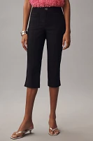 Maeve Linen Blend Capri Pants