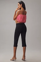 Maeve Linen Blend Capri Pants
