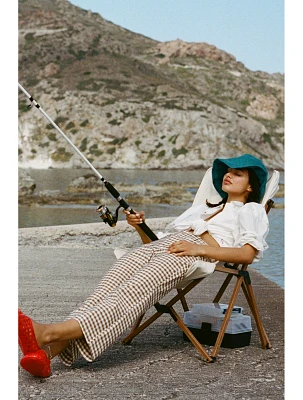 Maeve 70s Slim Capri Pants