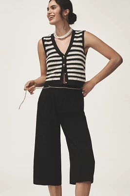 Maeve Pleated Culotte Trousers