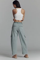 Pilcro Slouchy Utility Bow Pants