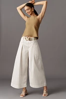 Pilcro Wide-Leg Utility Pants