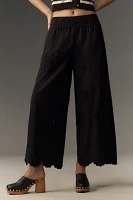 The Somerset Pull-On Pants: Washed Embellished Edition