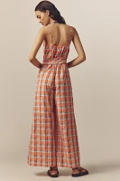 Corey Lynn Calter V-Neck Waistless Jumpsuit
