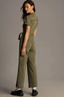 PAIGE Anessa Short-Sleeve Jumpsuit